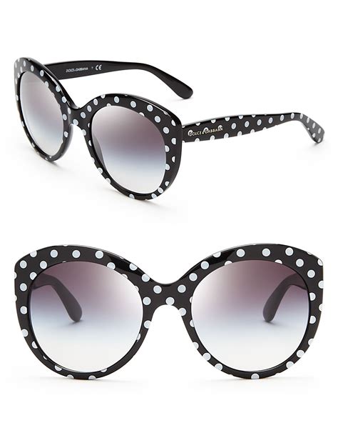 dolce gabbana black and white polka dot glasses|Dolce & Gabbana Eyewear polka.